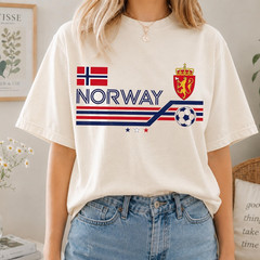 Norway World Soccer 2026 T-Shirt, Vintage Norway Soccer Shirt