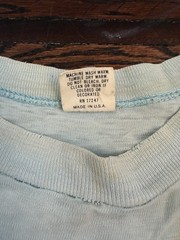 Vintage Motorcycle T-Shirt 70’s Single Stitch Made In USA Distressed