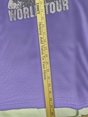 Saved By The Bell TV Show ZACK ATTACK 91 World Tour Men’s T Shirt Size Large