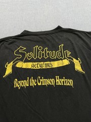 Vintage 1992 Solitude Aeturnus Beyond The Crimson Horizon Blue Grape T Shirt XL
