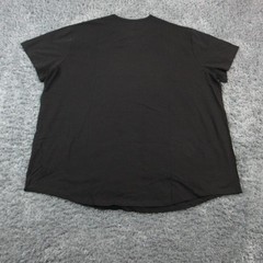STRONGSIZE Shirt Mens 5XL Black Longer Crew Neck Tagless Oversized NWOT