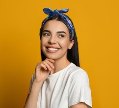 Soft Cotton Viscose Bamboo Floral Bandanas Hair Wrap Headband Scarf 21×21