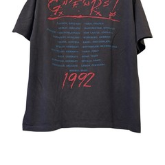 GUNS N ROSES 1992 World Tour VTG 90s Rock Band Single Stitch XL T-Shirt REPRINT