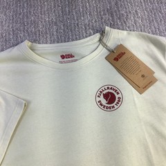 Fjallraven 1960 Logo T-Shirt Mens XXL Chalk White Organic Cotton Tee NWT