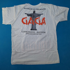Lady Gaga T-Shirt 03/05/2025 Copacabana Rio de Janeiro Size L, New