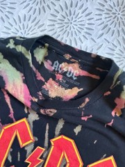 AC/DC Blow Up Your Video Tie-Dye Graphic T-Shirt Men’s M