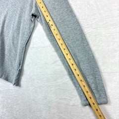 NN07 No Nationality Shirt Mens 2XL Gray Waffle Knit Thermal Preppy Outdoor
