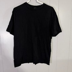 ASOS T-Shirt Mens M Black Solid Crew Neck Short Sleeve Cotton Basic Tee