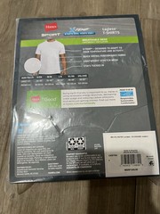 Hanes Mens Ultimate X-Temp Mesh Undershirt 4-Pack, S, White