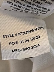 Kenneth Cole New York Men’s Size XL Crew Neck T-Shirt White 2024 EUC