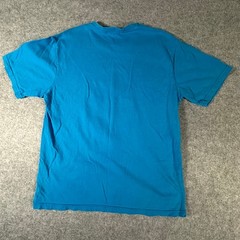 T&K Special Brand Gundam Robot Shirt XL Blue Mens Graphic Tee Anime Cartoon