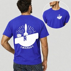 Men Personalised Work T Shirt Custom Trade Logo Painter Mechanic Plumber Uniform