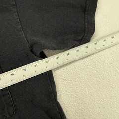 Vintage Express Tricot Shirt Men’s medium Black Blank Boxy USA Made Pocket 90s