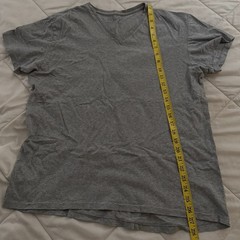 RRL Double RL Ralph Lauren V-Neck T Shirt Size L Color Grey