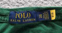 Polo Ralph Lauren T-Shirt Mens Big & Tall 2XB Green Basketball Bear Graphic RL