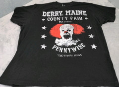 Pennywise “The Dancing Clown,” It Movie Stephen King Black Adult XL