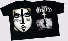 Hot The Pretty Reckless Rock Band T-Shirt S-5XL men Cotton 2 side ur1027