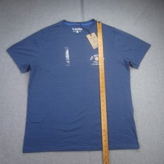 Chubbies Shirt Mens XL Blue The Weekend Has Arrived Pocket Crewneck Preppy