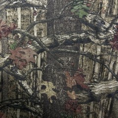 VTG Mossy Oak Tree Camouflage Sleeveless Hunting Tank Top Mens XL (Fits L) Green