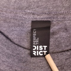 District T-Shirt Men’s Heather Grey S Nasty Beast Hard Tea Tri-Blend Monster