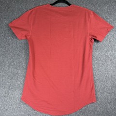 Bylt Drop Cut Lux Shirt Mens S Premium Basics Crew Neck T Shirt Coral