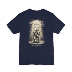 Isaiah 6 8 T-Shirt Knight Kneeling Graphic Tee Christian Faith Apparel