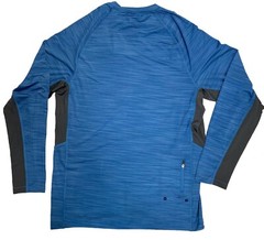 Hang Ten Men’s UV Protection/UPF+ 50 L/S Tee Deep Water (Blue)