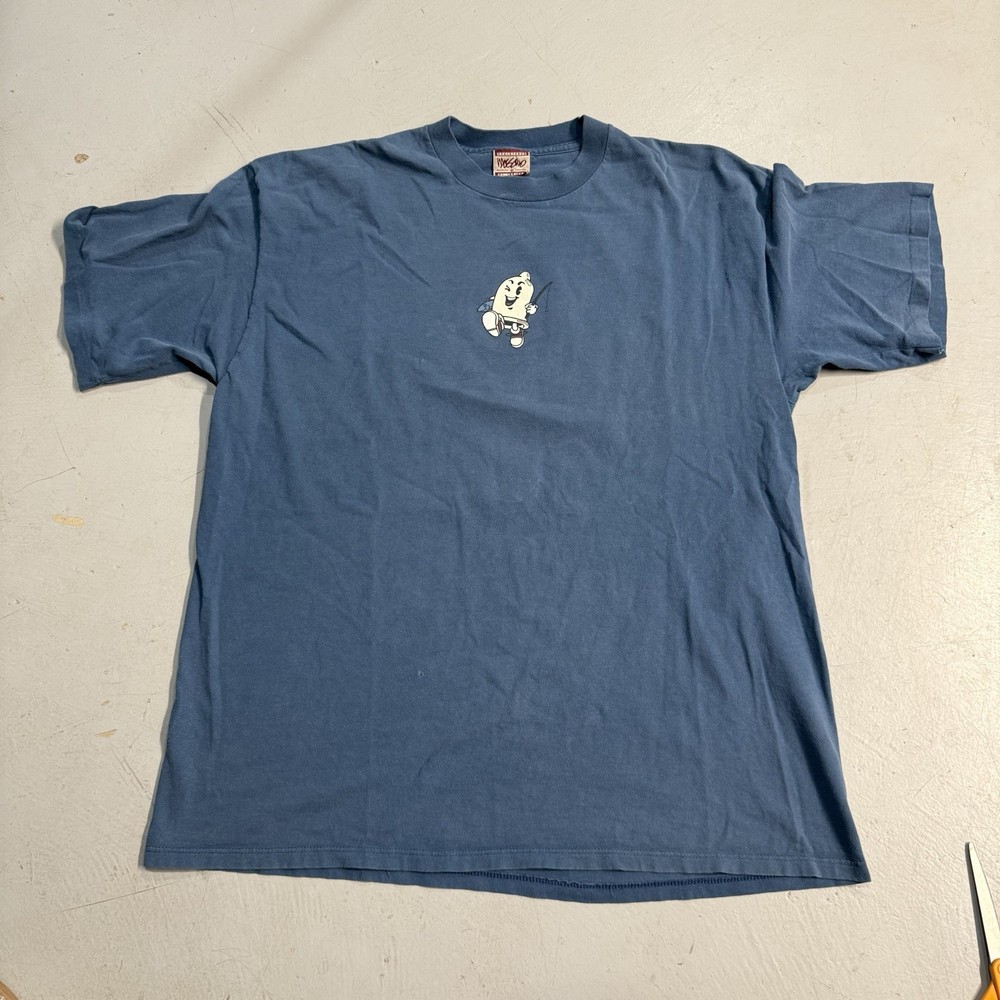 Vintage Mossimo Nice Catch Condom Shirt 90s Single Stitch XL