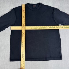 Nike Air Jordan Flight Mens Long Sleeve Graphic T-Shirt Black Red IB3134-010 L