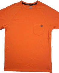 Dickies Temp-iQ Cooling T-Shirt Men’s Medium Orange Performance Long Sleeve
