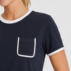 Tommy Hilfiger Midnight Blue T-Shirt with Pocket