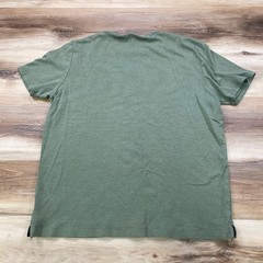 Banana Republic Tee Mens XL Luxe Touch 100% Cotton Classic Green Quiet Luxury