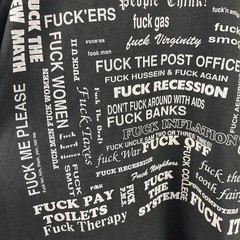 Vintage Fashion Victim F Everything Political Sarcasm Humor 90’s USA Tshirt Sz L