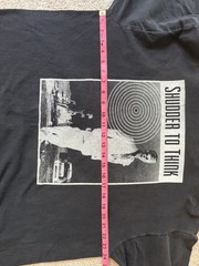 RARE Shudder to Think Pony Express Record Long Sleeve With Back Design Size XL