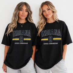 Retro Sophie Cunningham Inspired Graphic Tee Vintage Basketball Fan Shirt