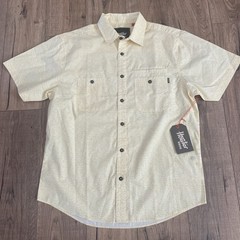 NWT HOWLER BROS Arkansas Tarpon scale print Yellow short sleeve shirt – m – $70