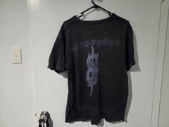 Slipknot T Shirt Vintage Rare Blue 2001 Size L Free post within Australia