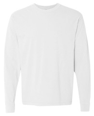 COMFORT COLORS 6014 GARMENT-DYED HEAVYWEIGHT 100% COTTON LONG SLEEVE T-SHIRT NEW