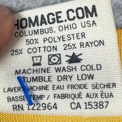 Homage T-Shirt Mens XL Yellow Caddyshack Be The Ball Gopher Short Sleeve Tee