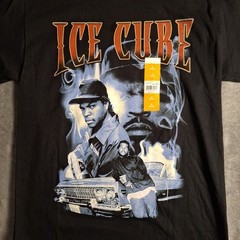 Ice Cube T-Shirt Size Medium “Boys In Da Hood” Tee Short Sleeve Black Cotton