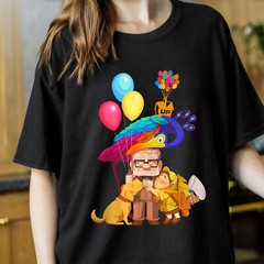 Disney Pixar Up Carl Russell Dug Kevin House Unisex Adult Kid Shirt 1005719