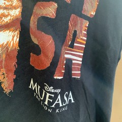 Walt Disney The Lion King T-Shirt Size X Large Mufasa Movie Black Graphic