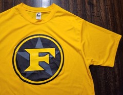 C2 Sport Five Star Mafia Shirt Mens Large Yellow
