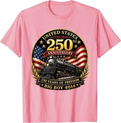 Big Boy 4014 Vintage 250 Steam Locomotive Railroad Train T-Shirt