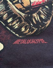 2009 Dethklok Metalocalypse Promo World Tour Shirt 2XL Rock