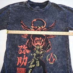 Assassins Creed Yasuke Graphic Print Black T-Shirt Sz XXL / L Not True To Size