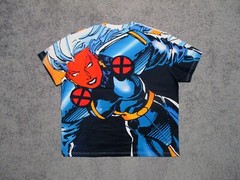 BAIT x MARVEL Jim Lee Storm All-Over Print t-shirt sz XL _ x-men 97 comic
