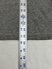 French Connection Embroidered Peace Graphic Tee Grey Size S C49