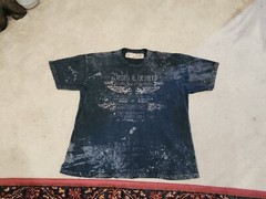 Salvage Death Cheaters Distressed Men’s Size Large Tshirt Rare