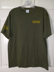 DG Dollar General Supply Chain Think Safe Be Safe Tee Shirt Size Medium Green